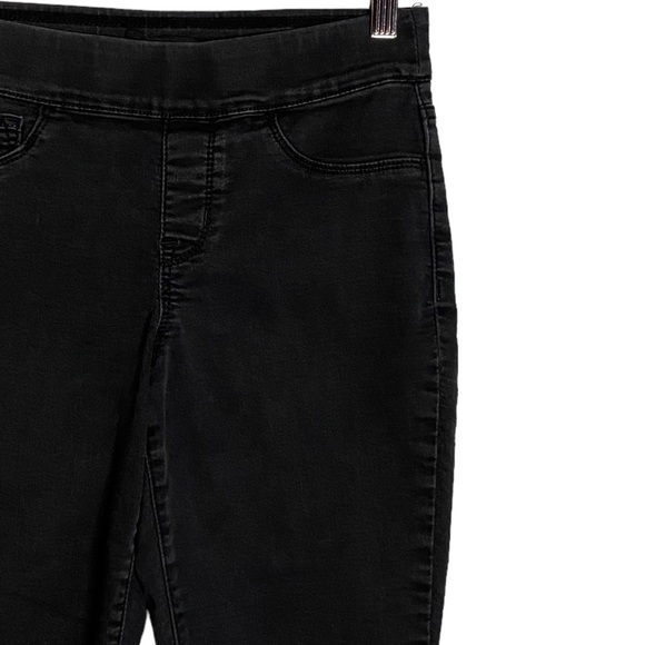 Nine West Jeans Black Heidi Pull On Skinny Jeggings Ankle Length 4 - Picture 6 of 16
